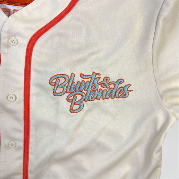 Blunts & Blondes Jersey Short Sleeve Embroidered Official Merch EDM Size Med - Picture 3 of 7